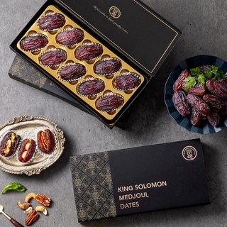 킹솔로몬 프리미엄 대추야자 & 견과 선물세트 만수르의 간식, 1세트, [킹솔로몬] 선물세트 대추야자 10개입(200g)