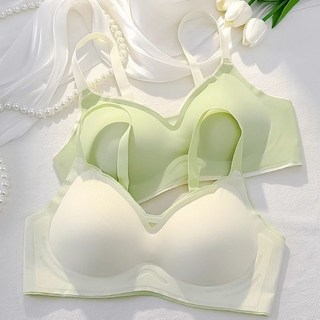 夏季內衣女小胸聚攏薄款無鋼圈學生高中生少女士文胸罩無痕收副乳