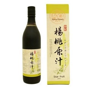 祥記 楊桃原汁 600ml 罐裝 消暑解渴 無添加, 1個
