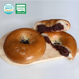 드림푸드 수제 단팥빵 10개 1BOX 개별포장, 80g