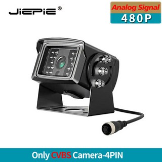 후방트럭 RV 트레일러 밴용 야간 투시경 범용 마운트 백업 카메라가 장착된 헤비 듀티 HD 반전 트럭 카메라, 02 CVBS Camera-4PIN