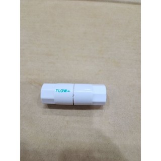 【小江淨水設備】100%台灣製造2分內牙逆止閥，RO機用。, 加購2分牙轉2分管快接×2含c型夾, 1個