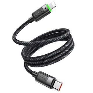 麥多多 MCDODO 磁吸充電線 磁吸收納充電線 60W快充, 1個, 【TYPE-C 接 Lightning】