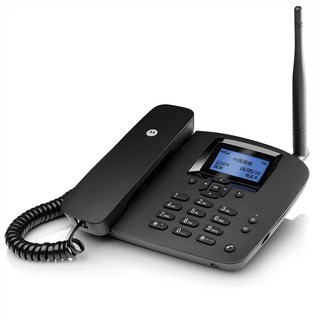 Motorola 摩托羅拉無線電話，清晰通話品質，簡約時尚設計，長輩輕鬆上手，無線連接自由移動, FW400LCM