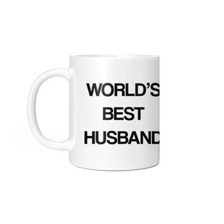 사무실 세계 커피 컵 생일 선물 재미있는 세라믹 차 우유 코코아, A.11 OZ, 1.BEST HUSBAND Mug, 1개