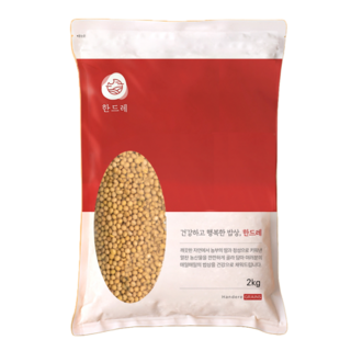 한드레 국산 백태 메주콩 2kg, 1개