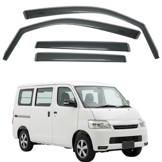 比德堡 崁入式晴雨窗 標準款 豐田TOYOTA Town ACE 湯a仕 2023年起專用, Town ACE全車四片 加送贈品