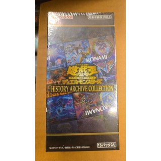 KONAMI 遊戲王 HISTORY ARCHIVE COLLECTION 歷史典藏系列卡牌 (15包入), 黑金, 15