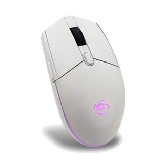 지클릭커 저소음 게이밍 마우스 GM-M250, GM-M250 Noiseless, 화이트