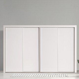 국내제작 직접배송 키높이 클래시 3240mm 슬라이딩옷장 이불장 양복장, 01) 화이트(무광)