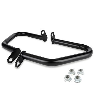 Thruxton 용 1200 크래시 Triumph Bobber R 바 스피드 범퍼 컵 Bonneville 마스터 스트리트 트윈 T120 엔진 보호대 가드 T100, Black, 1개