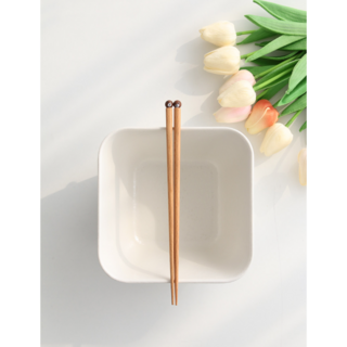 애니멀 우드 젓가락 나무 찹스틱 4type, 곰돌이, 1개