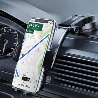 생활스토리 초강력 차량용 핸드폰 대시보드 거치대, 블랙, 1개