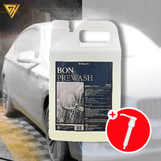 글로하츠 본알칼리 프리워시 BON PREWASH 4L 갤런 대용량 벌레제거세차 알칼리프리워시