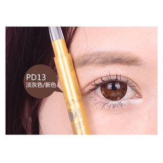 NI&ZP 日本 excel 3合1持久造型眉筆 共8色 (眉刷 眉筆 眉粉) 八色 超人氣款, 1個, PD13