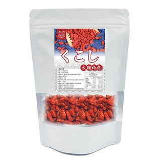 【搭嘴好食】大顆即食沖泡乾燥枸杞，天然無添加，方便攜帶，隨時享受健康美味, 100g, 1個