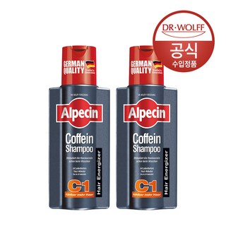 알페신 카페인 샴푸 C1, 250ml, 2개