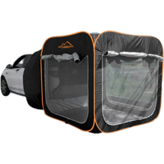 AK CAMPING免搭建車尾帳蓬 車尾帳 車邊帳蓬 車後帳, 4人
