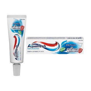 Aquafresh 아쿠아 프레쉬 클리어 민트 35g, 1개, 1g