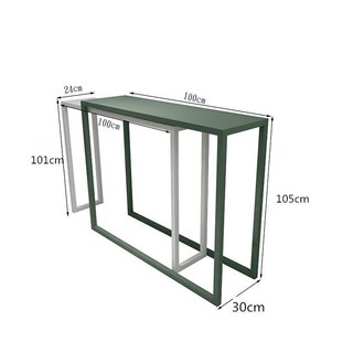 吧臺桌家用陽臺休閒靠墻窄長條桌子鐵藝酒吧高腳桌椅輕奢玄關桌吧桌 高腳桌 中島桌 吧桌 酒吧桌