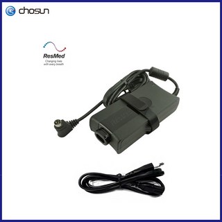 Resmed S9 시리즈 ResMed Airsense 9 어댑터 AC DC 90W 교체 전원 공급장치 / 코마스크 / 코콜이 / 수면무호흡증 / 양압기 / 레즈메드, 1개