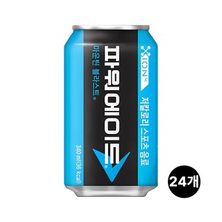 축구 배드민턴 등산 수분 보충 갈증 음료 파워에이드 뚱캔 스포츠 이온 음료수 340ml 24캔, 24개