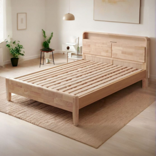 키로 원목침대 프레임 슈퍼싱글침대 퀸침대, 슈퍼싱글 프레임, 매트 선택X