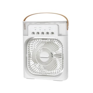 極美家居 風扇 移動式冷氣 水冷扇 冷暖風扇 涼風扇 冷氣風扇 噴霧風扇 水風扇 迷你冷氣 水冷風扇 冰風扇, 白色-小號17*7*22cm