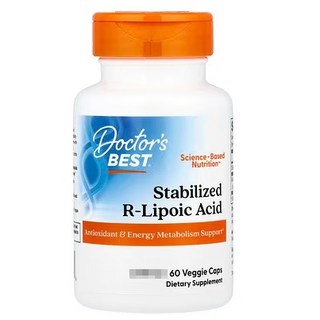Doctor's Best R硫辛酸 R-lipoic Acid 全系列, 1個, BEST R-200-60顆