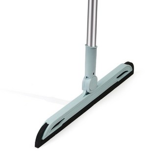 掃把套裝 家用掃帚簸箕組閤 軟毛不沾髮乾濕兩用清潔笤帚, 1個, 單個旋轉刮水器