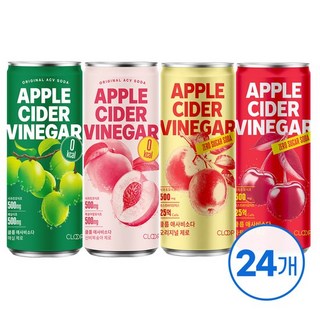 클룹 애사비소다 캔 250ml 24입 (오리지널/타트체리/매실/신비복숭아 택 1), 클룹 애사비소다 오리지널 250ml 24입