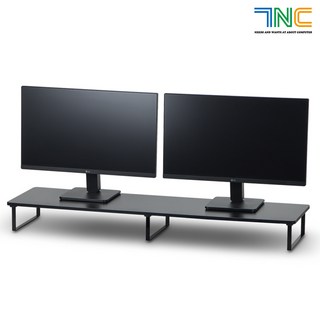 7NC 울트라 듀얼 모니터받침대 1100 11cm 서랍형모니터받침대, 35Y 베이지