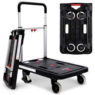 로티홈 플랫폼 핸드카트 브레이크형 사용 예시