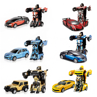 트랜스포머 무선 변신 로봇 자동차 RC카 TT657, TT657 (블루), 1개