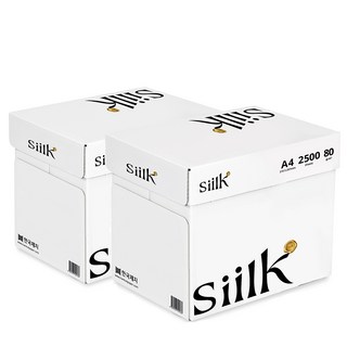 한국제지 두꺼운 복사용지 실크 80g, 5000개, A4