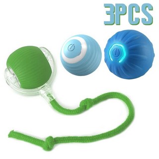 고양이 대화형 공 꼬리 스마트 애완 동물 지능형 마우스와 자동 롤링, 1개, 5. 3PCS-STYLE02