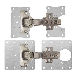 경첩 보강판 보강대 수리 보수 힌지 싱크대, 경첩보강판, 1개