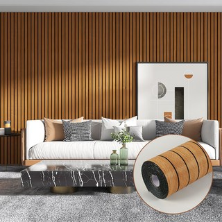 레디보드 인테리어 템바보드 시트지 60cm x 3m, 원목