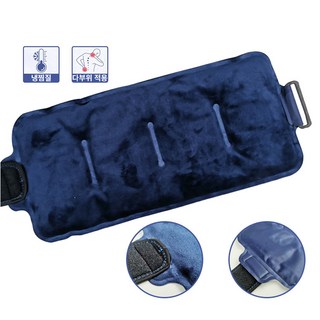 ALLILIO 다용도 냉 찜질팩 얼음 아이싱 젤 아이스 냉 온 찜질 팩 고정 밴드 스트랩, 1개