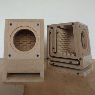 우퍼 음향 스피커통 오디오통 앰프 셀프제작 빈상자 자작, 3인치, 기본 모델명/품번