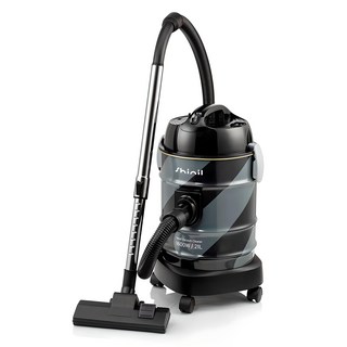 Shinil 信一 營業用吸塵器, 黑色, SVC-JS1400CP