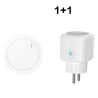 무선 리모컨 소켓 스위치 50미터 원격 제어 전기 콘센트 220V 16A EU 플러그 가전 팬 조명용, 10 1Plug 1Remote1gang