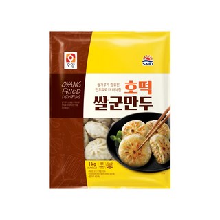 오양 호떡 쌀군만두, 1000g, 3개