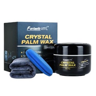 Fantastic XML 水晶棕櫚蠟 汽車美容保養，強效防水，抗污增亮，200g, 1個, 水晶高級棕梠蠟