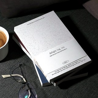 2026 딜라이트로그 기본 와이드 날짜형 먼슬리 위클리 26년 다이어리플래너 무지 직장인 업무용 다꾸 일기장 핸디, 기본형 / 손에 바스러진 모래 ivory