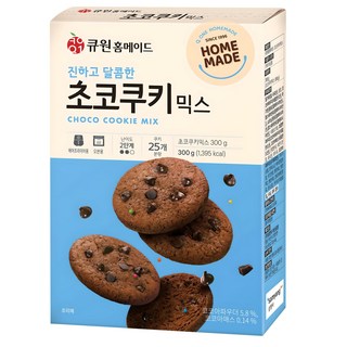 큐원 홈메이드 초코쿠키 믹스, 300g, 1개