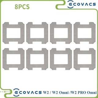 에코백스 WINBOT W2 OMNI PRO 진공청소기 부품 교체용 걸레 천 패드 액세서리 키트, 1)8PCS