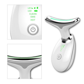 藍海小棧 HANLIN-ES1081 美顏拉提溫熱震動導入機, 白色