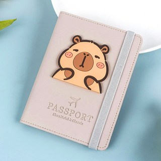 픽101 카피바라 여권케이스 카드수납 지갑형
