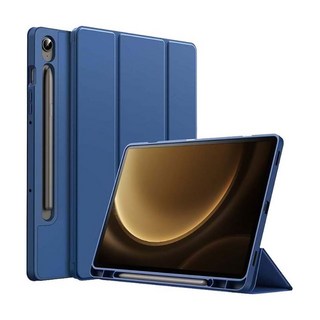 갤럭시탭S9 FE 플러스 울트라 호환 커버 S펜수납 케이스 SM-X510N X516N X610N X616N X710N X716N X810N X816N X910N X916 케이스나라, 곤색
